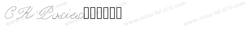 CK Posies字体转换